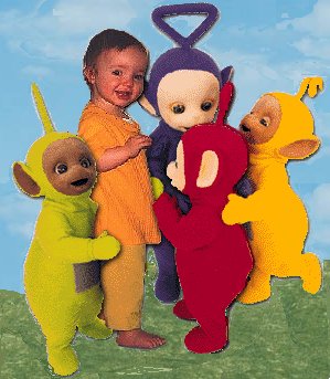 Joke and the Teletubbies